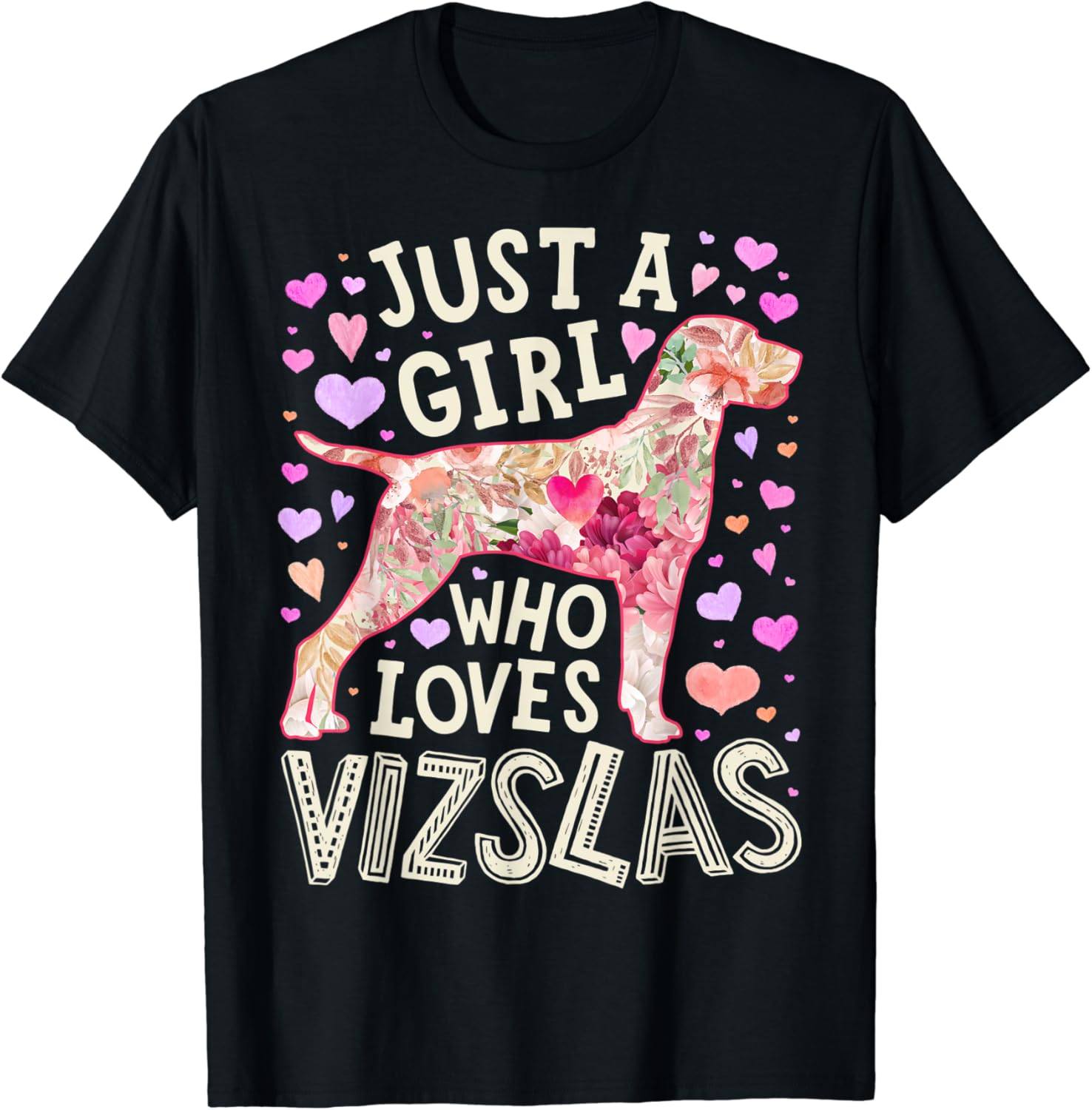 Vizsla Just A Girl Who Loves Vizslas Dog Flower Women